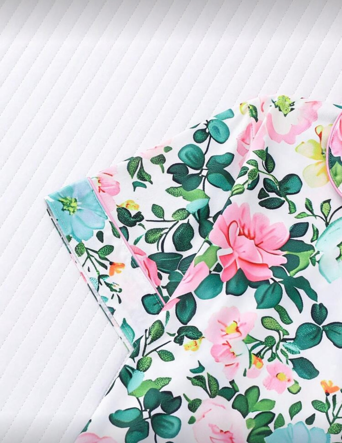 Floral Print Pajama Set
